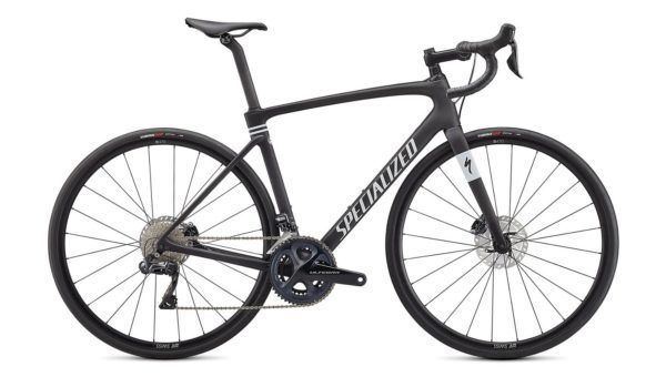 Specialized Roubaix Expert 2021 Frontansicht in der Farbe Carbon/White