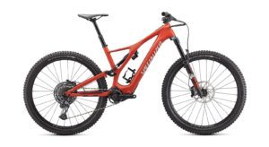 Specialized Turbo Levo SL Expert Carbon 2021 Frontansicht in der Farbe Satin Redwood / White Mountains