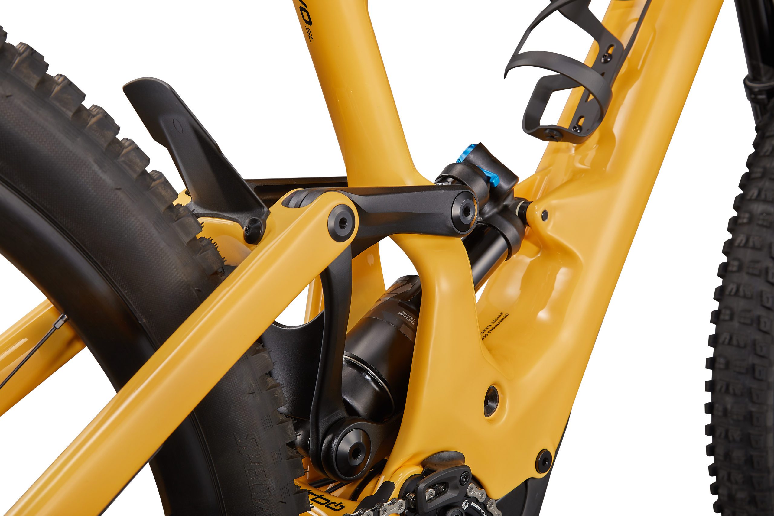 Specialized Turbo Kenevo SL Expert 2022 Detailansicht in der Farbe Gloss Brassy Yellow / Black