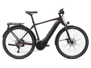 Giant Explore E+1 Pro GTS 2021 Frontansicht in der Farbe Rosewood