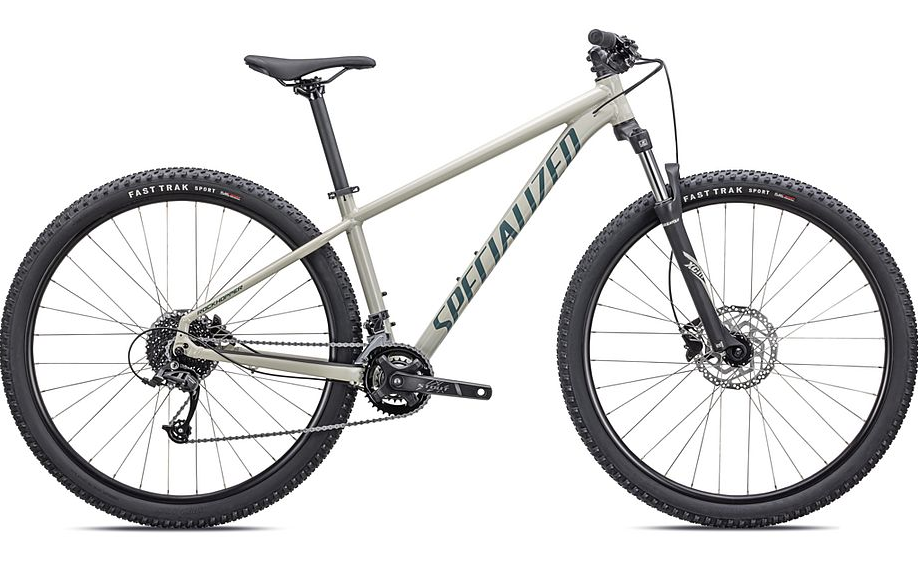 Rockhopper Sport 27.5 2022 Frontansicht in der Farbe gloss white mountains/ dusty turquoise
