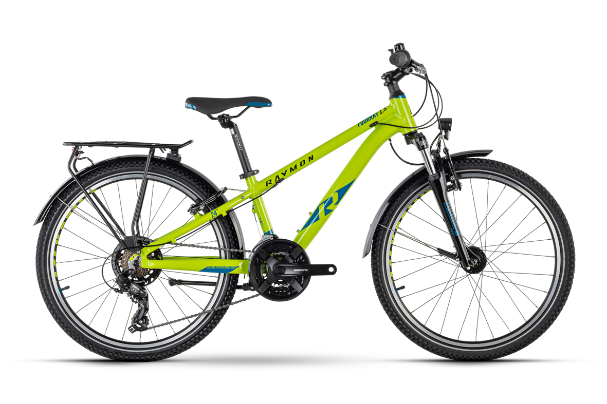 Fourray 1.5 Street 2021 Frontansicht in der Farbe Lime / Spaceblue