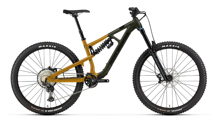 Slayer Alloy 50 2022 Frontansicht in der Farbe Gold / Green