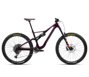 Orbea Rallon M10 2023 Frontansicht in der Farbe Metallic Mulberry